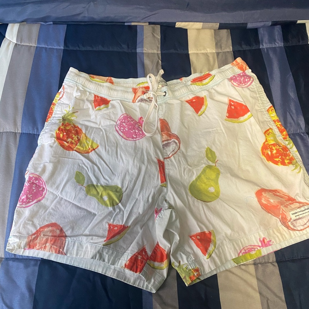 Modern Amusement Swim Trunks